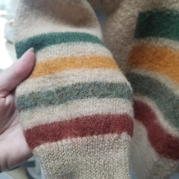 Inkari 100% Alpaca Colour Block Crewneck Sweater  38 - Picture 8 of 10